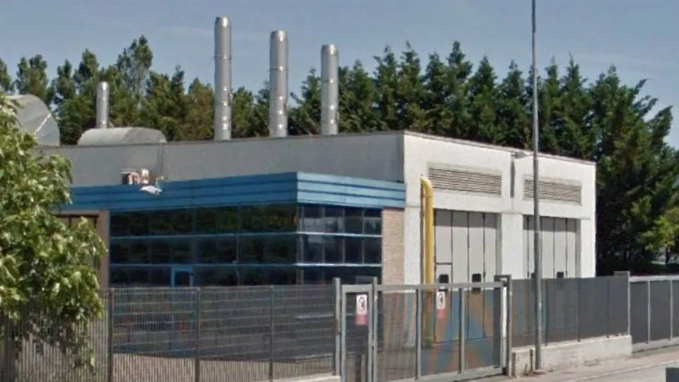 la centrale di Viserba
