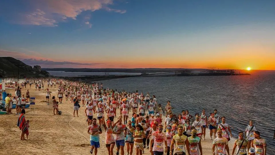 The Color Run sulla spiaggia di Rimini