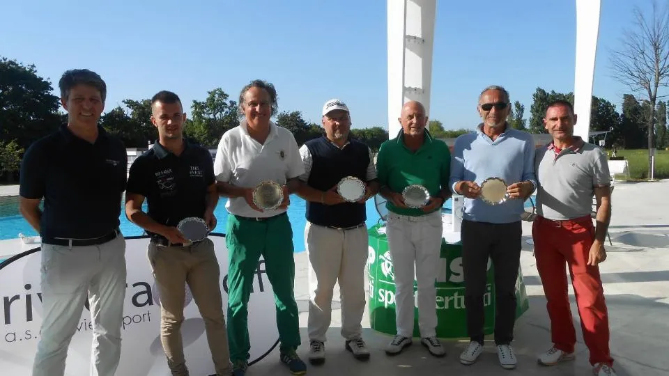 I premiati della Uisp Golf Cup