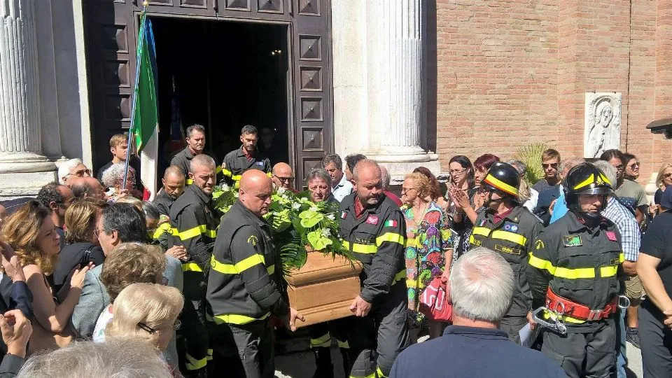 Il funerale di Vincenzo Nusca
