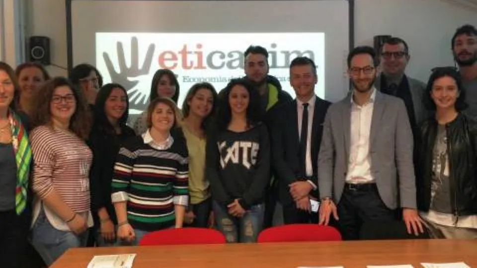 Alcuni dei ragazzi del progetto