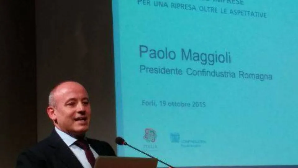 Paolo Maggioli, presidente Unindustria Rimini