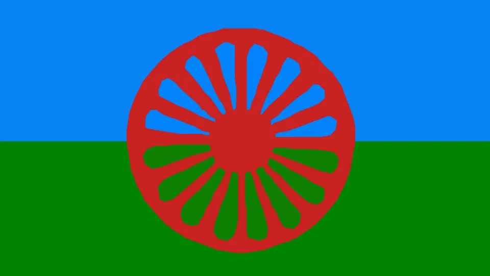 Il simbolo della Giornata Internazionale dei Rom
