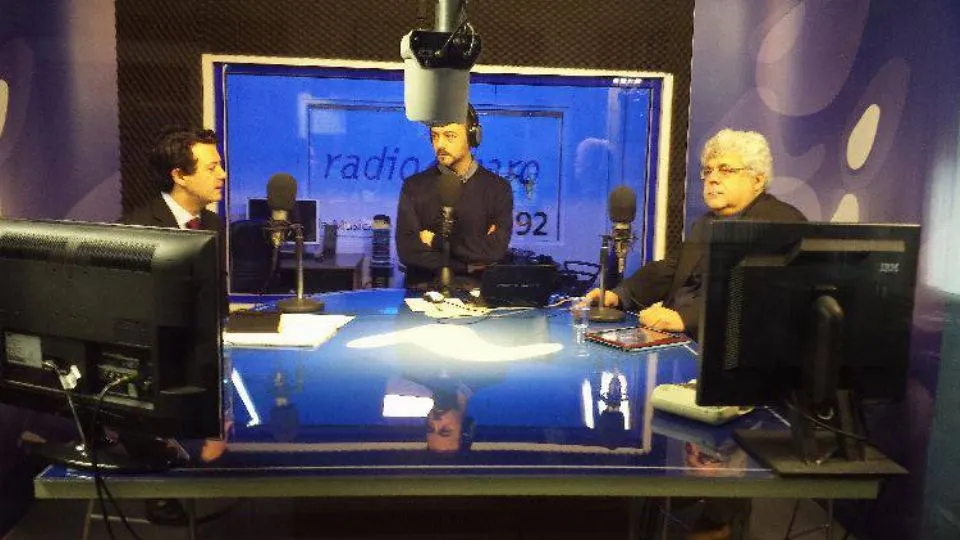 Mattia Morolli e Gennaro Mauro negli studi di Icaro