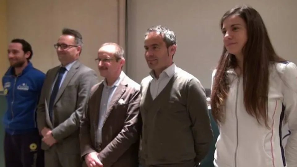 foto di gruppo in conferenza stampa