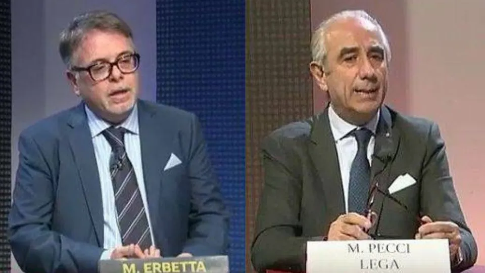 Mario Erbetta e Marzio Pecci