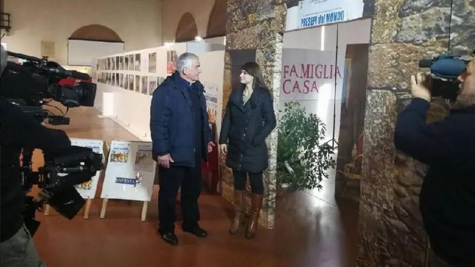 le riprese Rai alla mostra