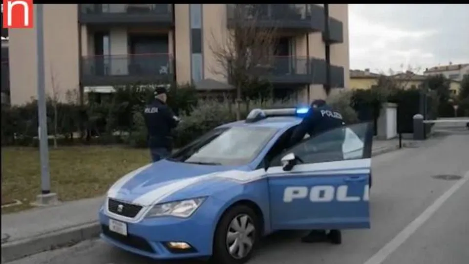 gli agenti sul posto
