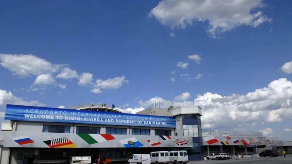 L’aeroporto Federico Fellini
