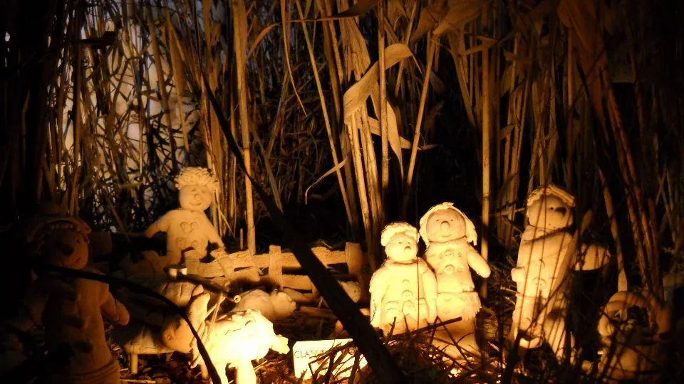 il presepe di pane
