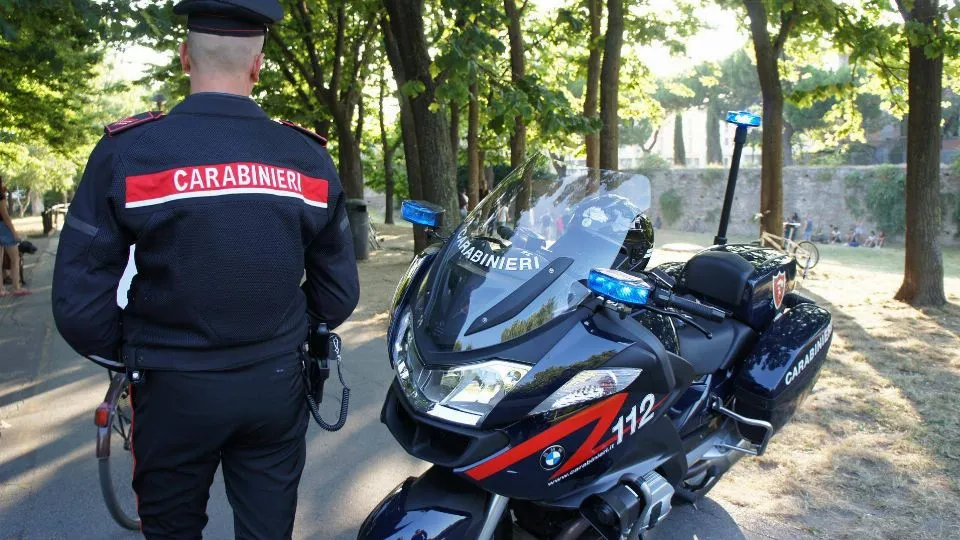 carabinieri al Parco Cervi
