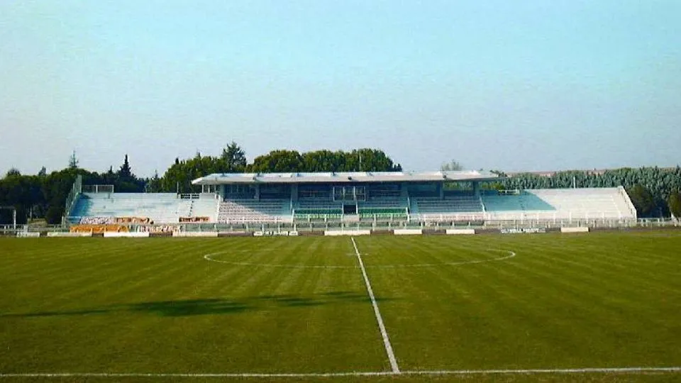 Lo stadio “Calbi” di Cattolica (archivio)