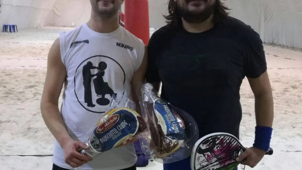 Semprini e Alvisi, vincitori del torneo