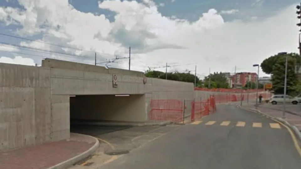 viale Rimini a Riccione
