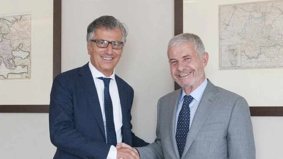 Giampiero Maioli e Salvatore Maccarone