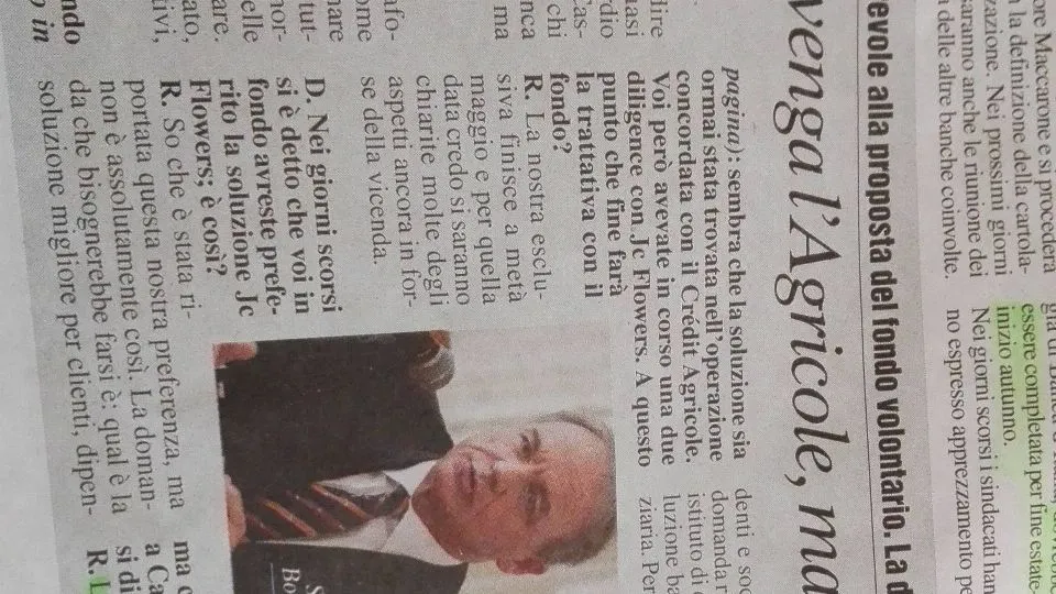 Bonfatti intervistato da Milano Finanza
