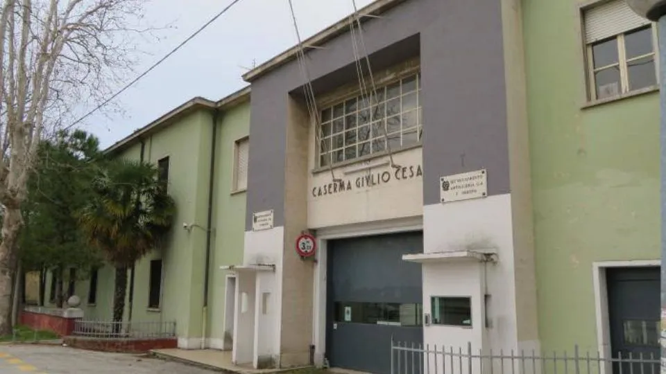 La caserma Giulio Cesare