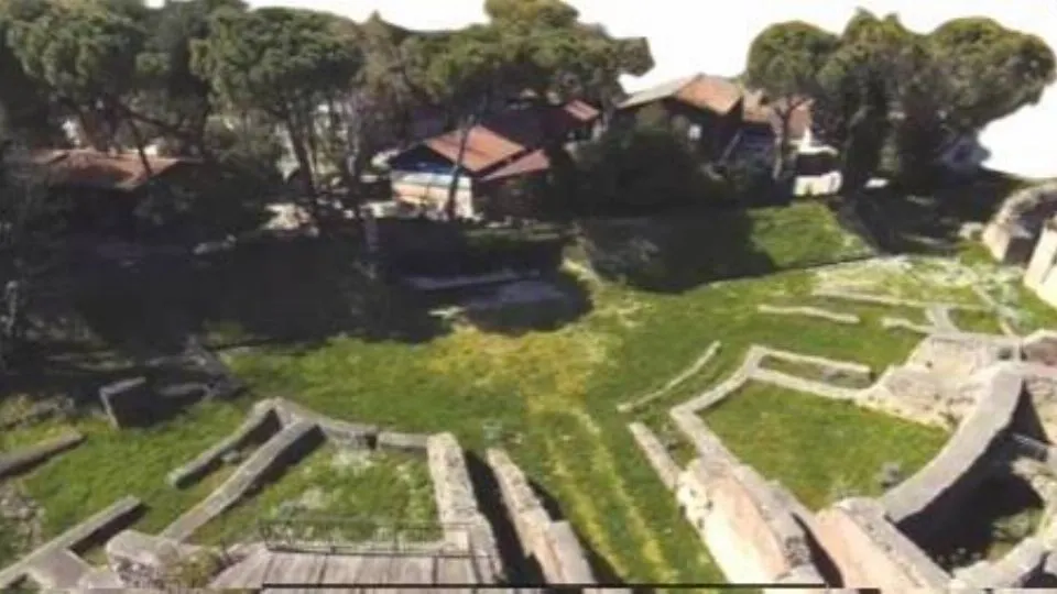 i resti dell’anfiteatro