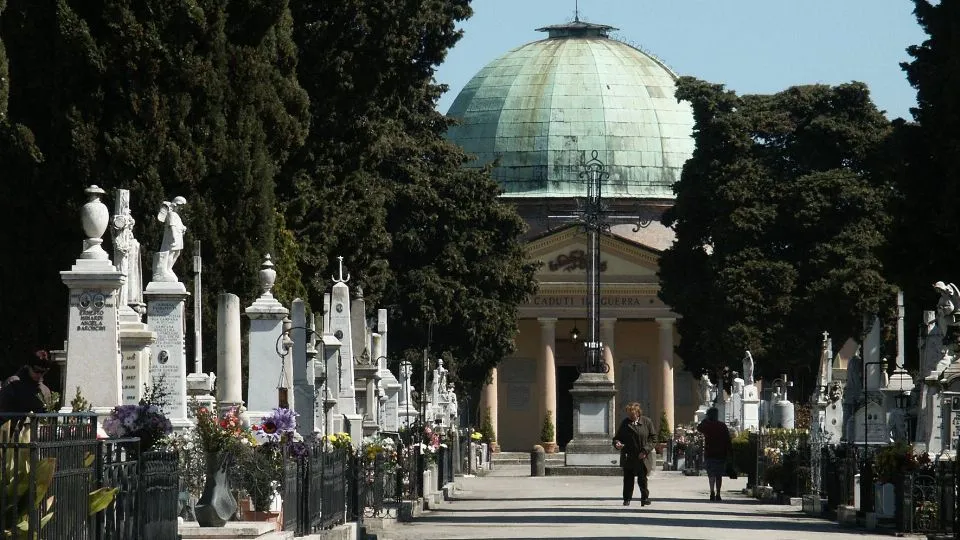 il cimitero civico di Rimini