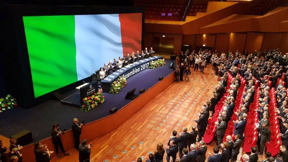 Un momento dell’Assemblea Nazionale di Confindustria
