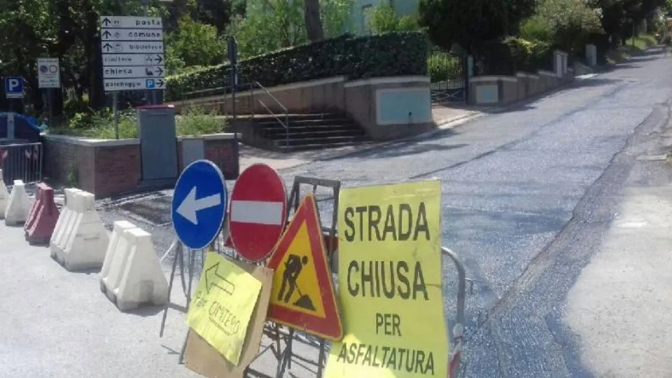 i lavori in corso
