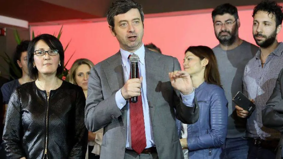 il ministro Orlando con l’assessore regionale Petitti
