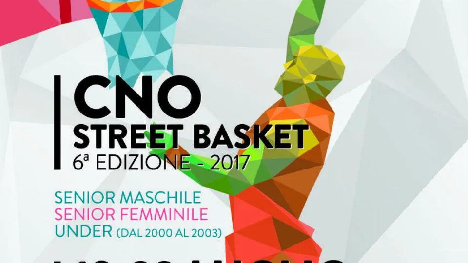La locandina del CNO Street Basket 2017