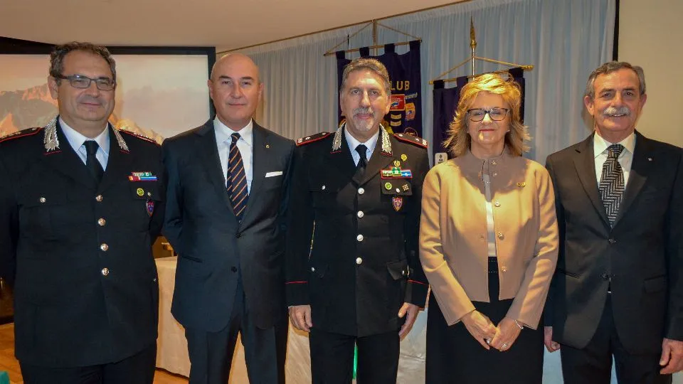 La foto con il generale Giove