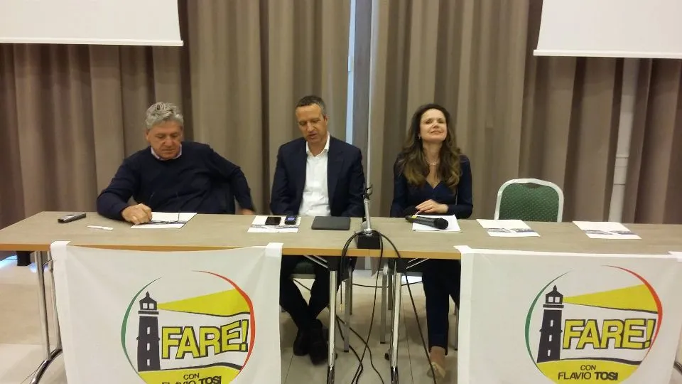 Flavio Tosi con Morena Ripa
