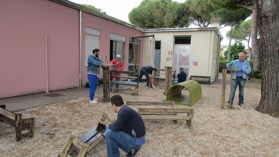 i genitori al lavoro