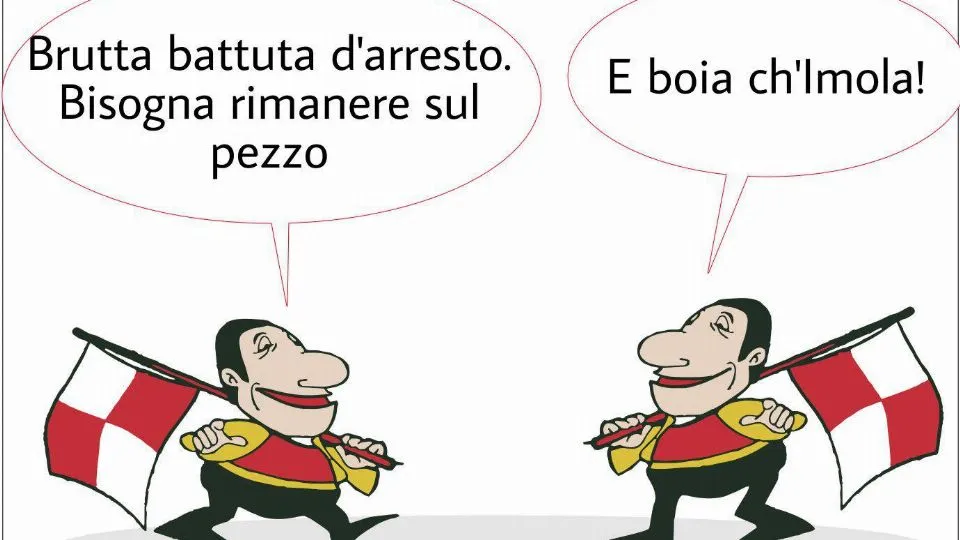 La vignetta di Baio dopo Imolese-Rimini 5-2