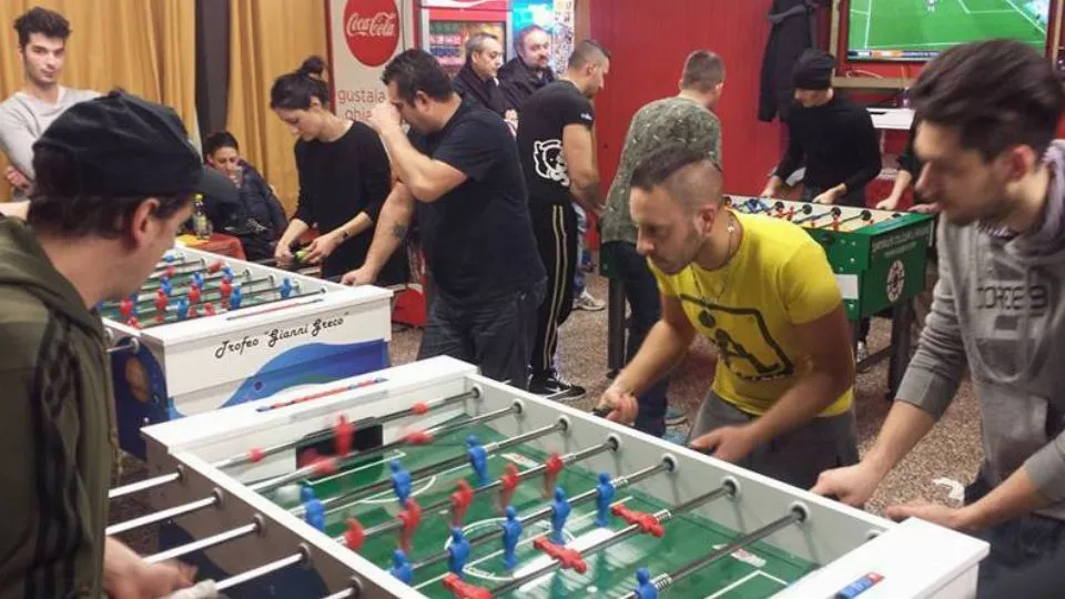 Una fase di gioco durante i play off