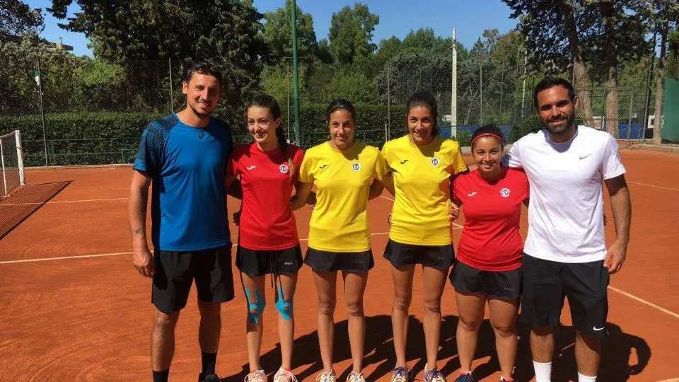 La B femminile del CT Casalboni a Roma