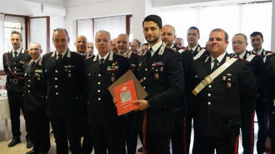 Il Generale Aldo Visone al Comando dei Carabinieri di Riccione
