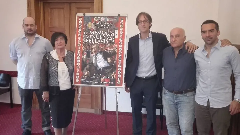 Gianni e Leila Bellavista, Gian Luca Brasini, Claudio Betti e Marco Leardini
