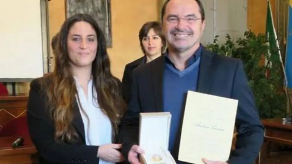 la consegna dell’Arcangelo d’Oro

