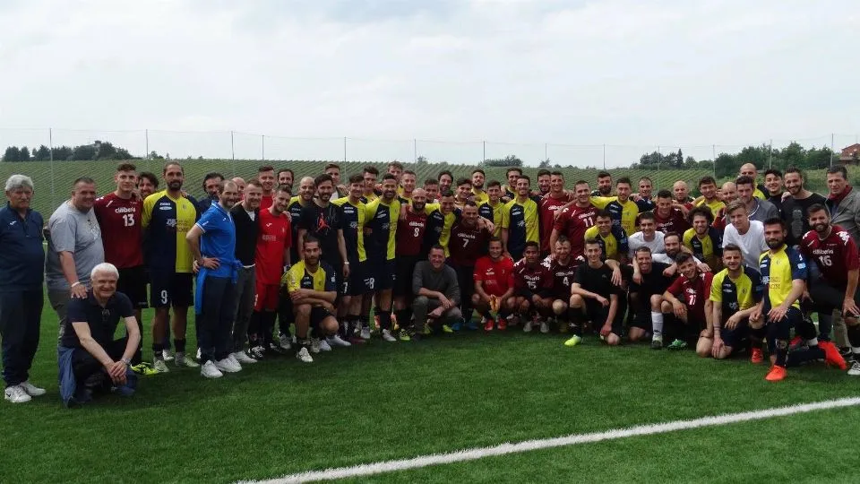 Le due squadre insieme