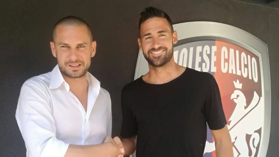 Michele Valentini con il DS Ghinassi