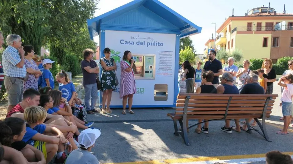 L’inaugurazione della Casa del Pulito
