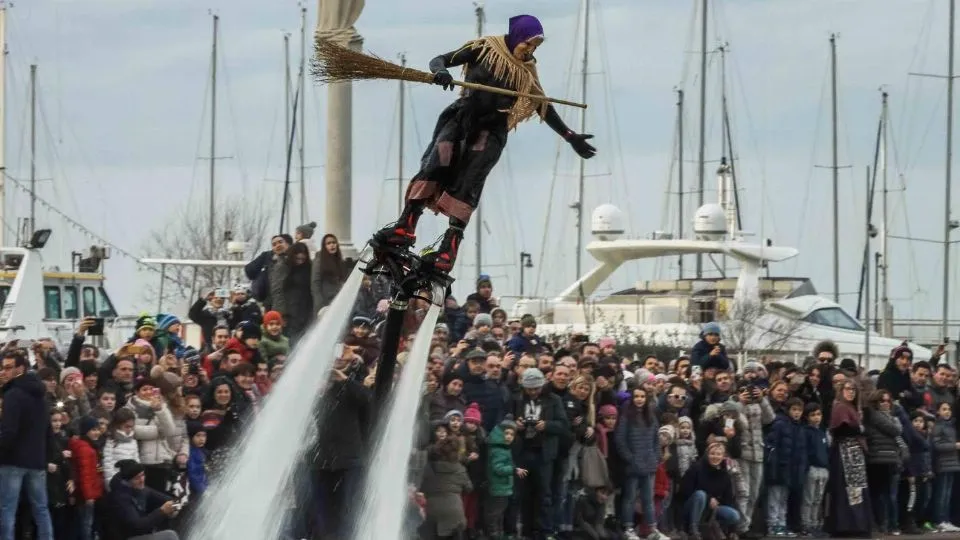 la befana in flyboard
