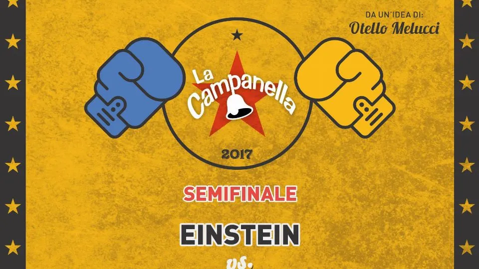 Il cartello della seconda semifinale
