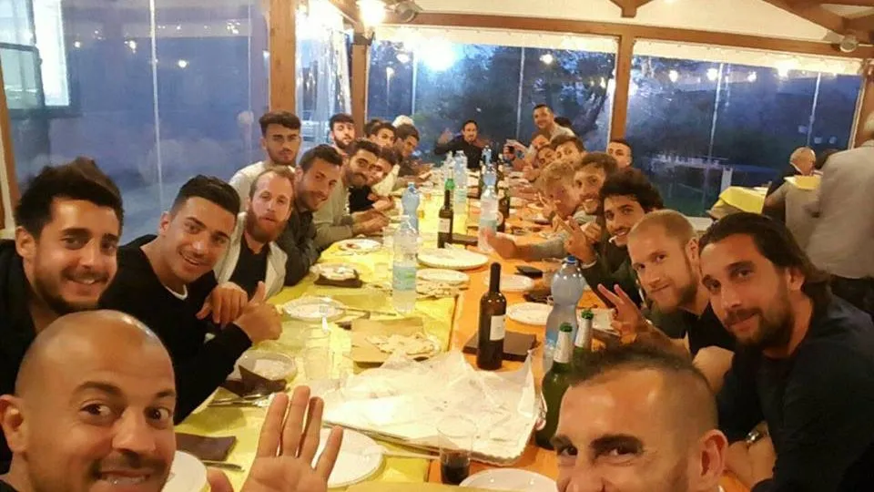 Il selfie del capitano
