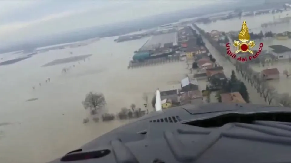 dal video dei Vigili del Fuoco
