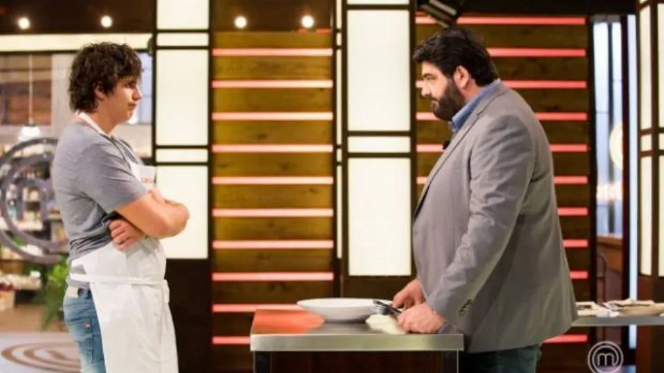 Valerio con chef Cannavacciuolo