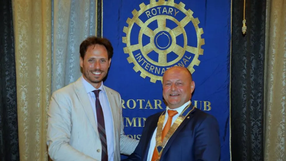 A sinistra Diotallevi, a desta Menghi Sartorio