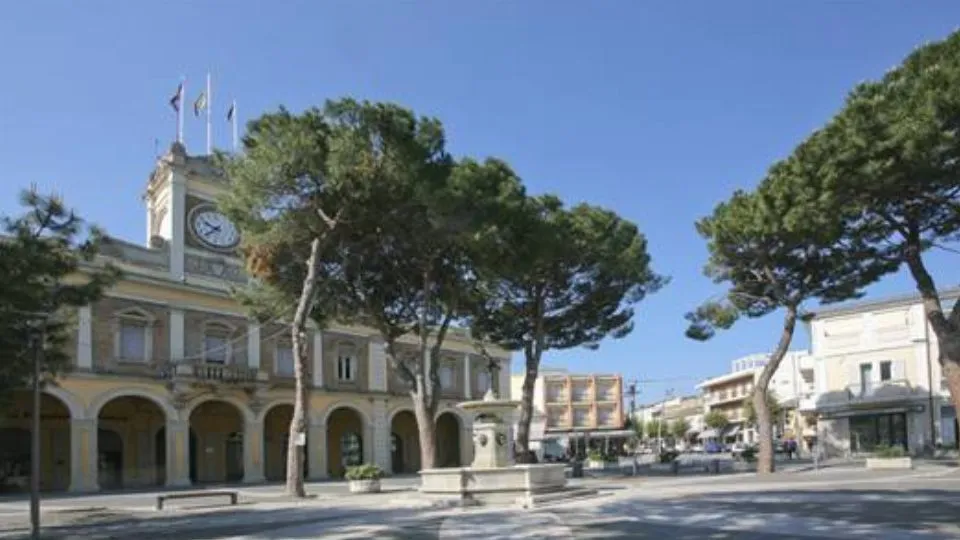 il municipio di Morciano
