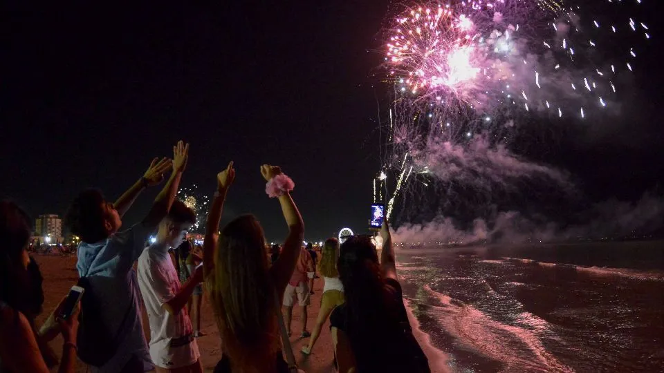 i fuochi di mezzanotte
