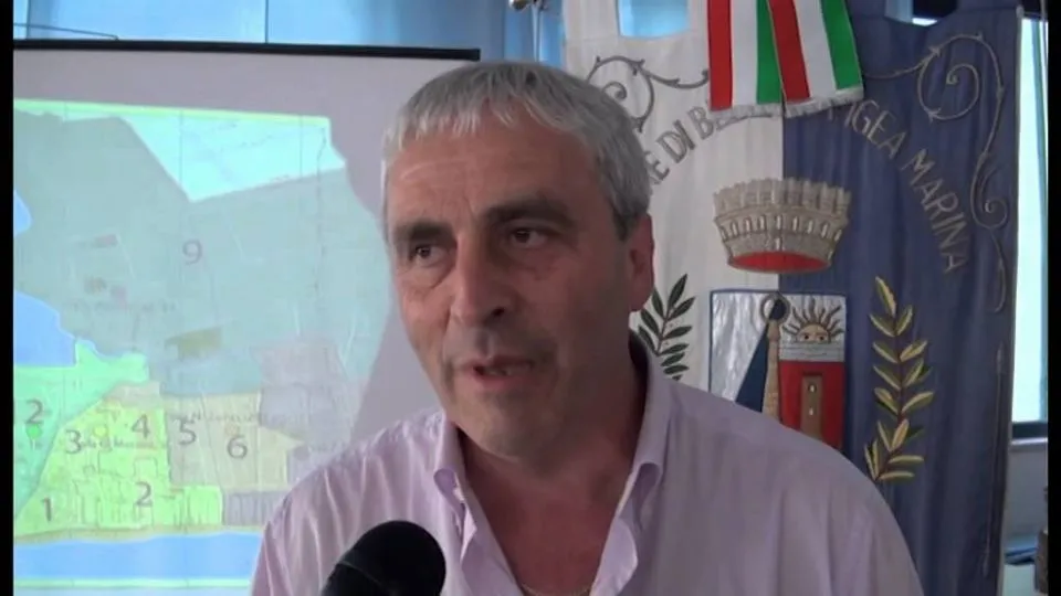 Enzo Ceccarelli, sindaco di Bellaria
