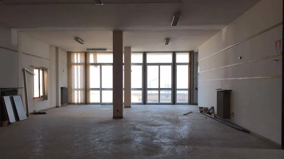 L’interno della ex palazzina Iat (foto Stefano Benaglia)
