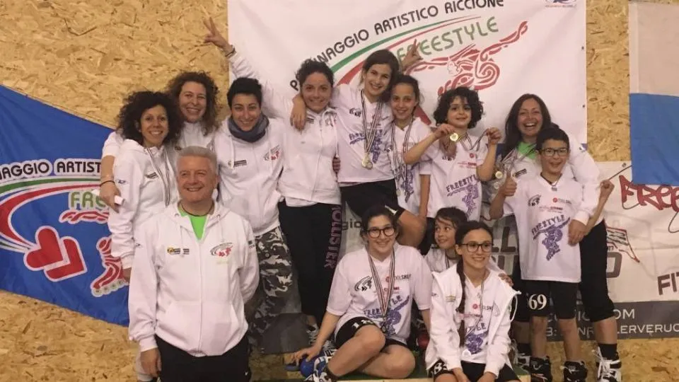 Il gruppo a medaglia